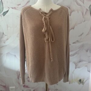 Windsor Camel Women's Fall Sweater in Size Small